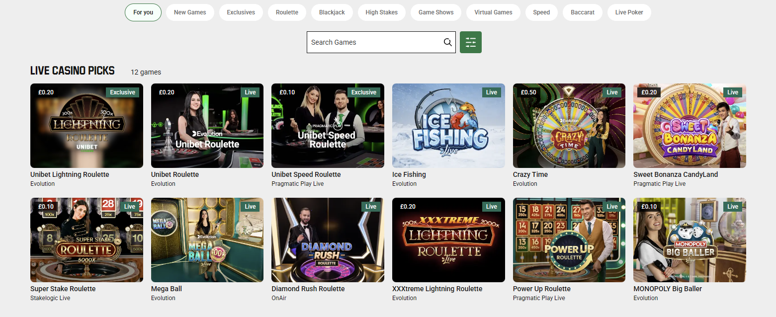 unibet-live-casino